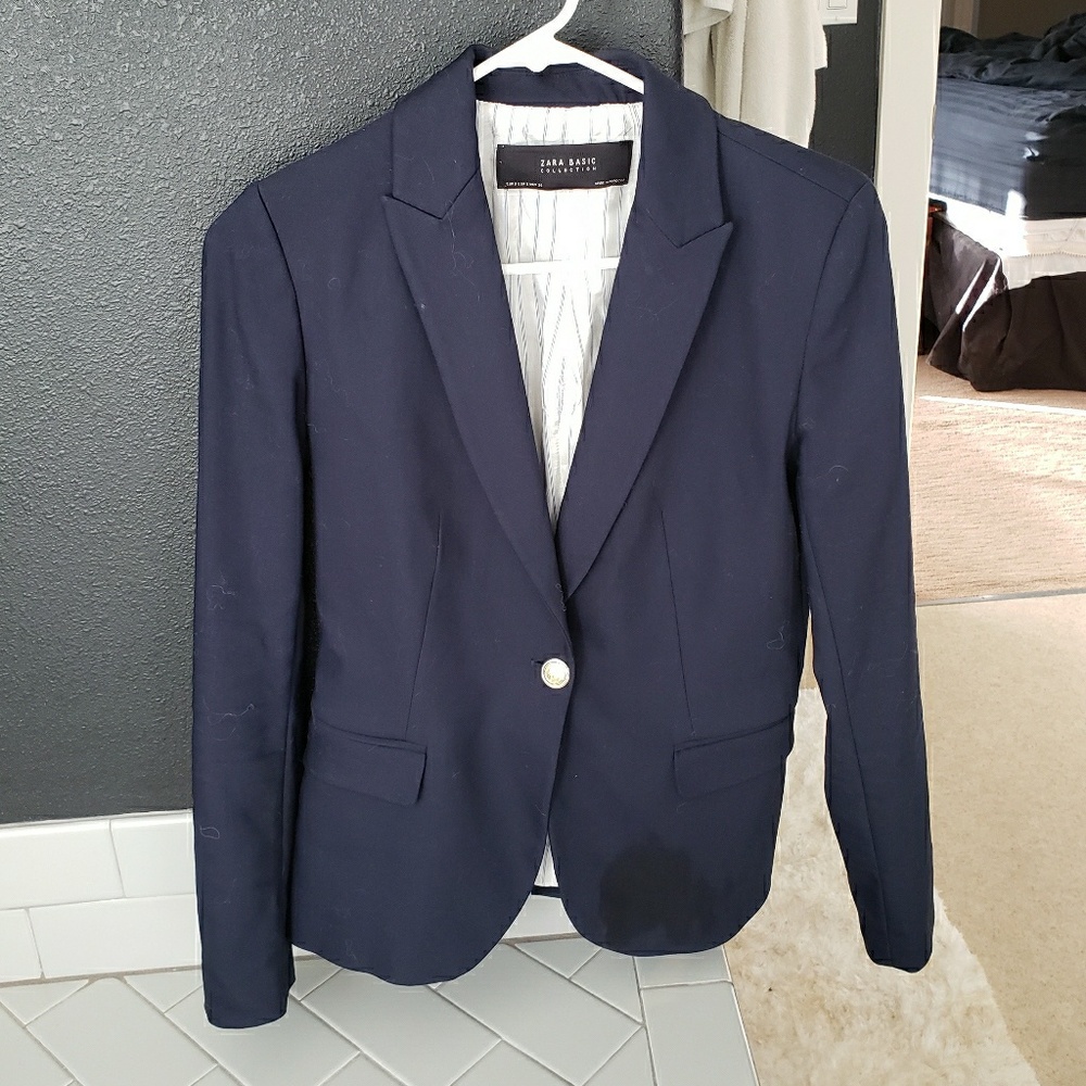 ZARA navy blazer